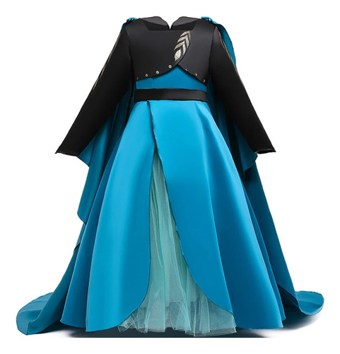 Vestido Frozen De Anna Elsa Para Niñas  Para Cosplay  Reina