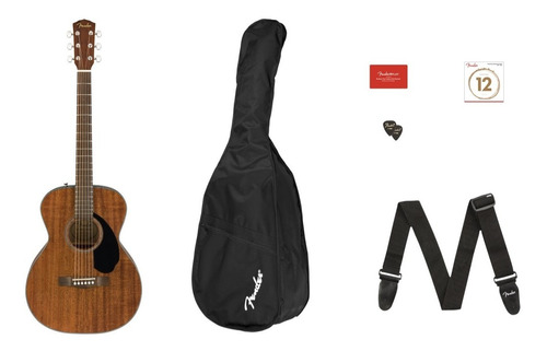 Paquete De Guitarra Fender Cc-60s Concert Pack V2 All-mah