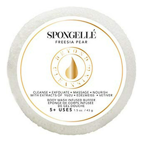 Gel Para Baño Y Ducha - Spongelle Tamaño De Viaje Spongette 