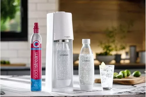 Combo Máquina E-terra Sodastream Soda + Botella Y Cilindro