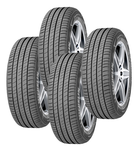 Kit 4 Pneus Run Flat Aro 17  Michelin Primacy 3 - 225/50 R17