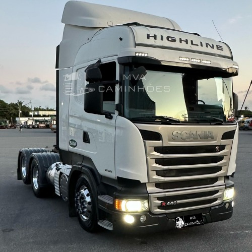 Scania R440 Highline 6x2 Ano 2015 Toda Revisada