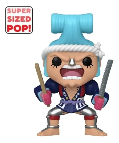 ぷーさん Funko Pop One Piece Wano - Franosuke #1476 Super Sized 6 | Frete