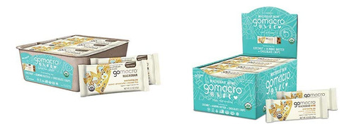 Gomacro Macrobar Barritas Proteicas Veganas Orgánicas + Macr