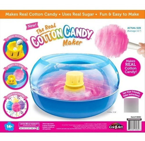 Juego De Actividades Cra Z Art Algodon De Azucar Maker