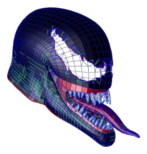 Planos Mascara Venom  Marvel Disney Spiderman Carnage