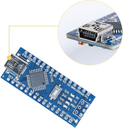 Nano Board Ch340 / Atmega Sin Cable Usb Para Arduino