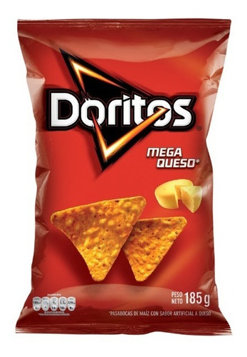 Doritos Megaqueso *185gr - Kg a $11800