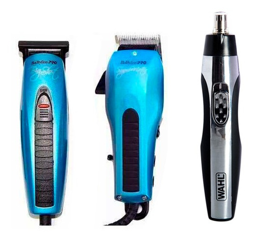 Kit Cortadora Babyliss Supermotor + Big Shot + Wahl Lighted 