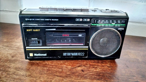 Radio Cassette Monofonica Nacional 1822