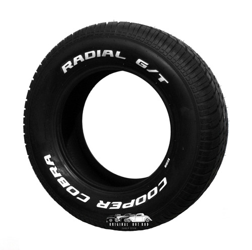 Par Pneu Cooper Cobra Radial G/t 235/60r15 Letra Branca