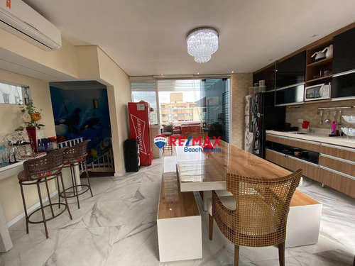 Imagem 9 de 29 de Cobertura À Venda, 180 M² Por R$ 700.000,00 - Praia Da Enseada - Guarujá/sp - Co0159