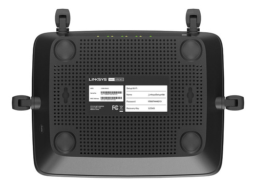Imagen 5 de 5 de Access point, Router Linksys MR8300 negro 100V/240V