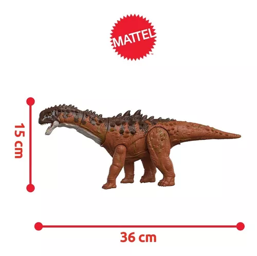 Comprar Jurassic World dinossauro Ampelosaurus grande ação de Mattel