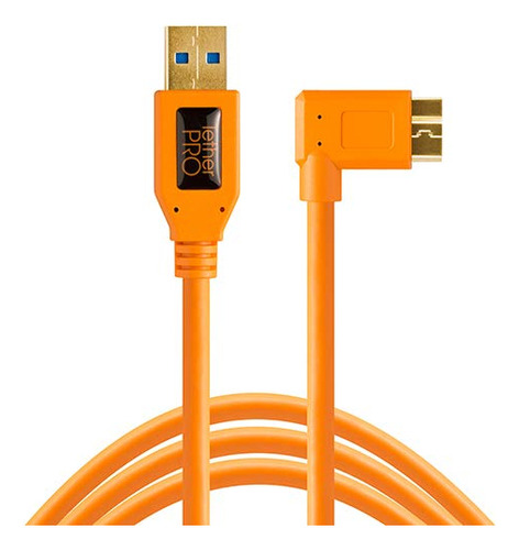 Tether Tools Tetherpro Usb 3.0 Micro-b Cable Angulo Recto