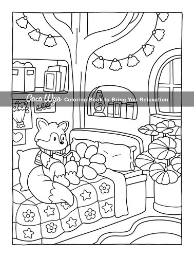 Libro: Cozy Spaces: Libro Para Colorear Para Adultos Y Adole