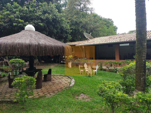 Chácara Com 3 Dormitórios, 1513 M² - Venda Por R$ 1.800.000,00 Ou Aluguel Por R$ 6.000,00/mês - Condomínio Lagoinha - Jacareí/sp - Ch0072