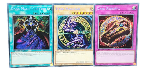 Set Dark Magician Secret Rare Speed Duel Yugioh! Ingles.