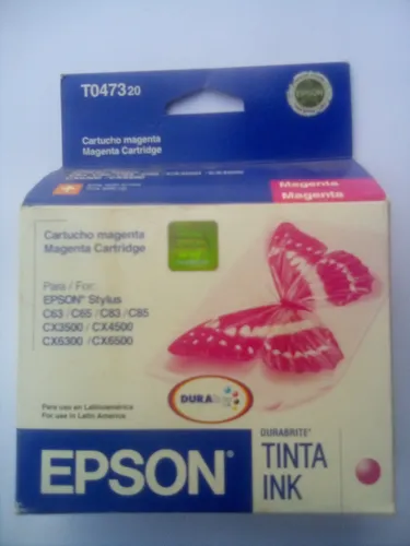 Cartucho De Tinta Rojo Epson