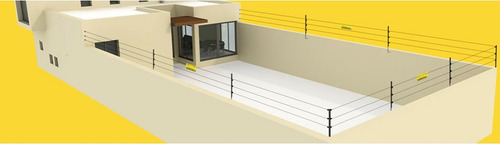 Cerco Electrico Quilmes 10 Metros Instalacion Completa 4h