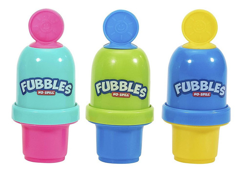 Little Kids Fubbles - Solución De Burbujas De Larga Duración