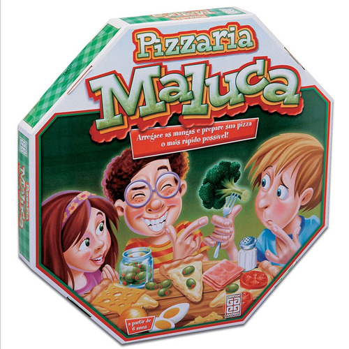 Jogo De Tabuleiro Pizzaria Maluca Grow