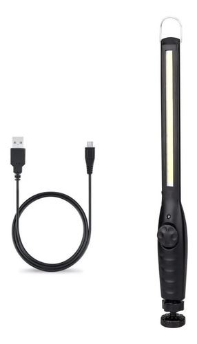 Lanterna Bastão Sinalizador Led Branco Carro Recarregavel Lanterna Branco Frioi Luz Branco Frio