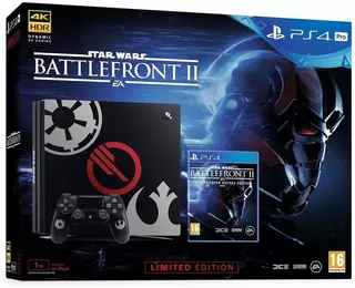 Playstation 4 Pro 1tb Star Wars Battlefront 2 Bundle Limited