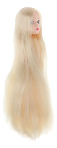 2x1/6 Bjd Maquiagem Rosto Cabeça Esculpir Com Cabelo