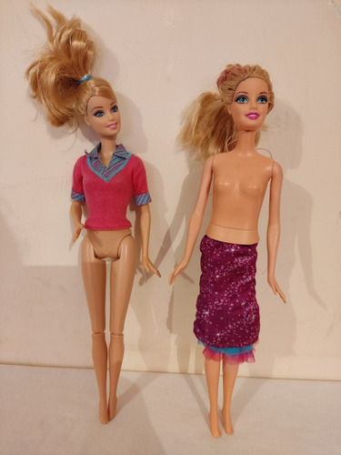 Barbie Mattel Lote De 2 Muñecas. (Usado)