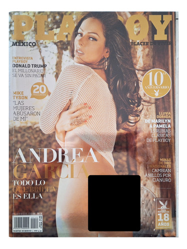 Revista Playboy México 120 Andrea García Octubre 2012