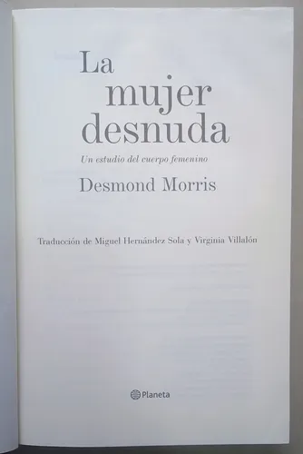 La Mujer Desnuda Libro Usado Subrayado 7/10 Pasta Dura (Usado)
