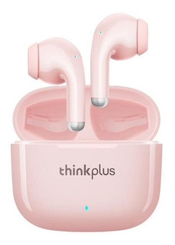 Imagen 1 de 4 de Auriculares In- Ear Bluetooth Lenovo Lp40 Pro Rosa Cuotas 