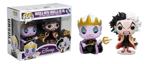 Ursula With Cruella De Vil 2 Pack Funko Pop!