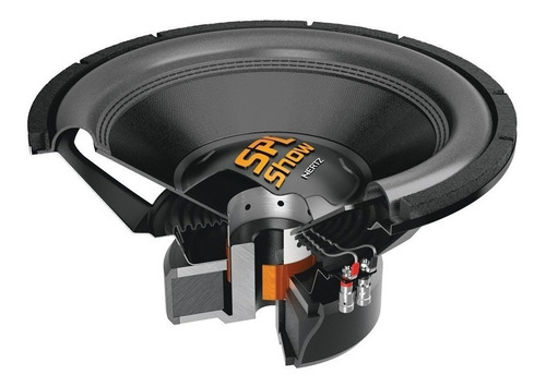 Subwoofer Hertz Spl Show Ss12 D2 (12 Pol. 1000w Rms) Xmax 15