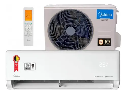 Ar Cond Split Inverter Midea Ia Ecomaster 9k Btus Frio