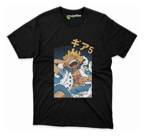 Playera Luffy Gear 5 Version Smile