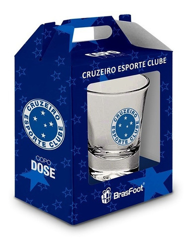 Copo De Pinga Cruzeiro Esporte Clube Dose Shot Time Oficial