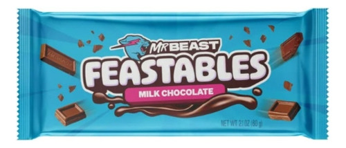 Chocolatina Mr Beast Feastables - Kg A - Kg a $482