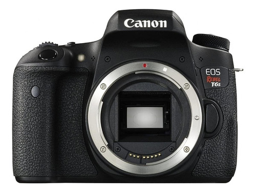  Canon EOS Rebel T6s DSLR color  negro