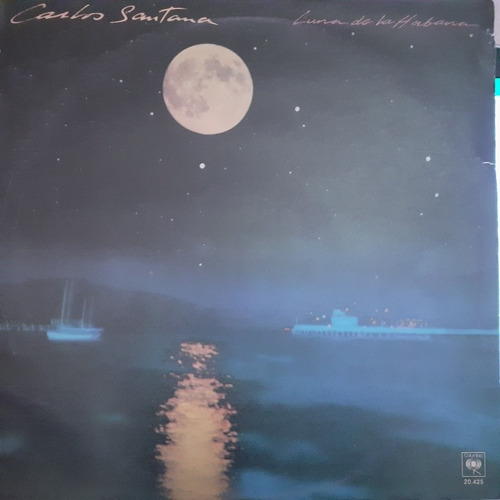 Carlos Santana Luna De La Habana Tapa Y Vinilo 8 