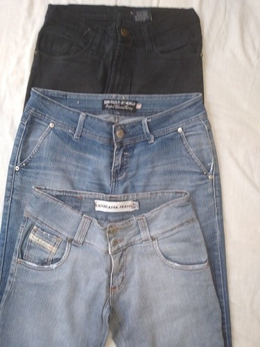 Pa56 Pantalon (3)camisa(1) De Jeans Talles 3/30/38/42 $ 2400