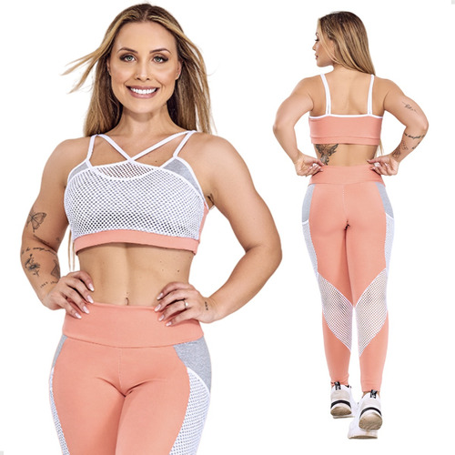 Conjunto Academia Fitness Calça E Legging C89