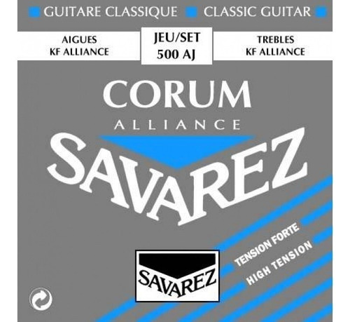 Savarez Corum 500 Aj Encordado Guitarra Criolla Alta