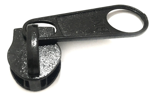 Cursor No. 10 negro para cremallera extra gruesa - 6 unidades