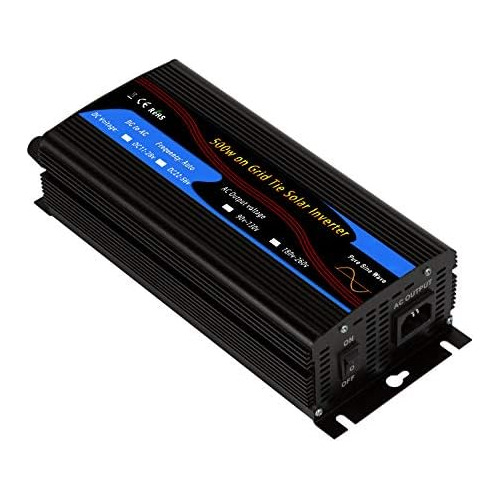 500w On Grid Tie Solar Inverter Pure Sine Wave Dc1128v ...