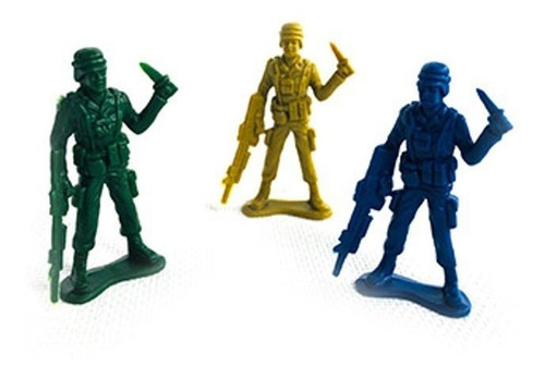 Set Soldaditos Plasticos 4cm Yf318