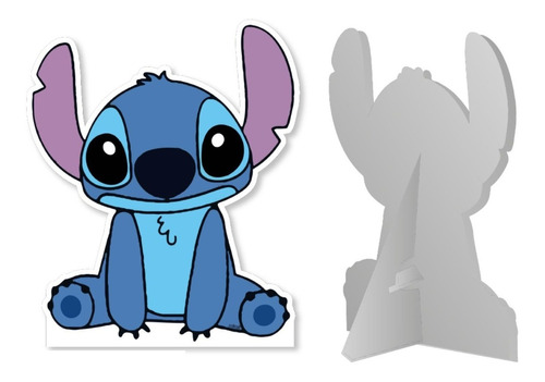 Stich 3 Figura Decoración Para Fiesta Cumpleaños  