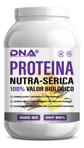 Proteína D N A® - Sabor Vainilla - Pote - 1 Kilo