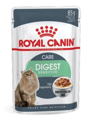Royal Canin Cat Pouch Digest Sensitive 12 X 85 G M Food